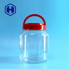 Pot en plastique du rond 2800ml de preuve transparente de fuite pour l'emballage de conserves au vinaigre