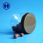 Pot en plastique d'arachide de l'hexagone 450ml 15oz avec la taille des couvercles à visser 81mm