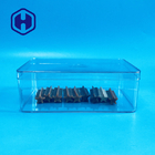 1180ml Boîte d'emballage jetable en PET Boîtes d'emballage de chocolat en plastique rectangulaire de grande taille