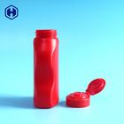 Silicagel en plastique vide de bouteilles de barrière élevée rouge pp Flip Top 220g 210ml