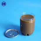 Boîtes de soude en plastique de #206 250ML pour l'emballage froid de thé de lait de café