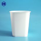 Papier aluminium tasse carrée de nouille de 3,5 pouces avec le couvercle d'IML