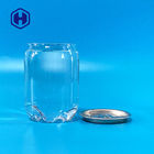 Boîte de soude 230ml en plastique claire vide hermétique claire avec des couvercles