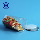 les boîtes en plastique de l'espace libre 500ml ont séché la boîte métallique jetable végétale d'animal familier de nourriture en boîte