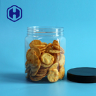 Veggie Chips Packaging de lucette de farine d'avoine de farine d'avoine de récipient en plastique d'hexagone de 630ml 21.5oz