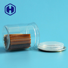 les boîtes en plastique claires de 250ml 209# avec les arachides ouvertes faciles en aluminium de couvercle saupoudrent l'empaquetage
