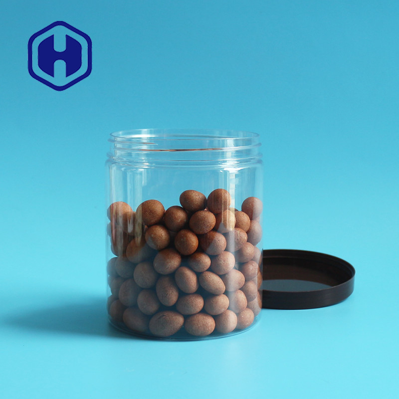 stockage large de nourriture de maïs éclaté d'arachides de bouche de pot de conditionnement en plastique de preuve de fuite de 710ml 24oz