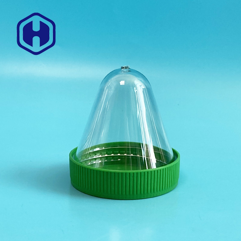 Bouteille en PET en vrac 300 ml 500 ml Préforme libre de BPA Large bouche ouverte Cou 70 mm Pour le pot