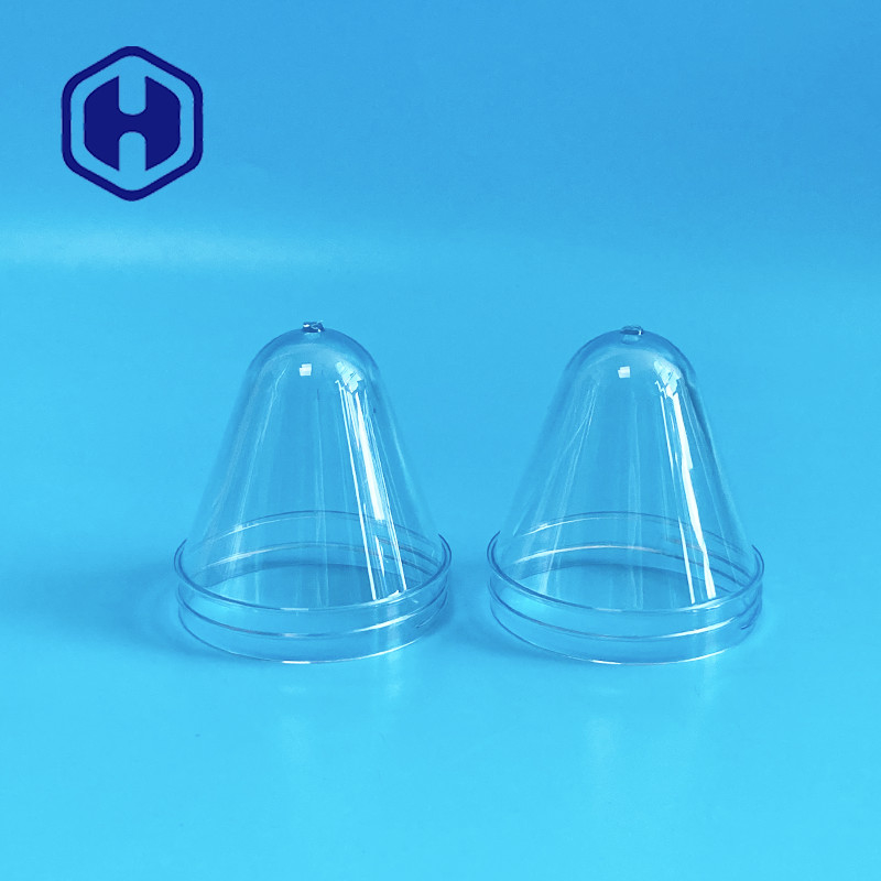 Bouteille en PET en vrac 300 ml 500 ml Préforme libre de BPA Large bouche ouverte Cou 70 mm Pour le pot