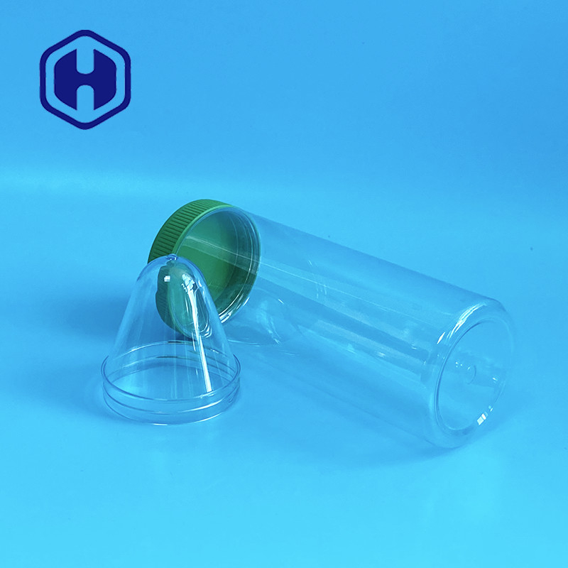 Bouteille en PET en vrac 300 ml 500 ml Préforme libre de BPA Large bouche ouverte Cou 70 mm Pour le pot
