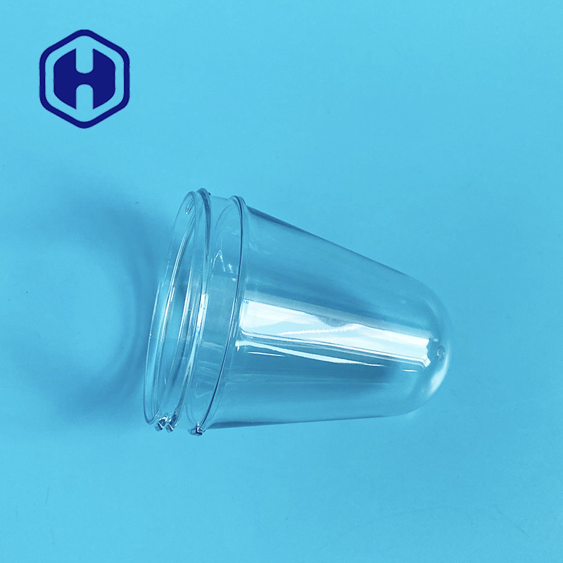 350 ml de flacon en PET à bouche large, cou de préforme 72 mm 40 g, couvercle à vis sur mesure