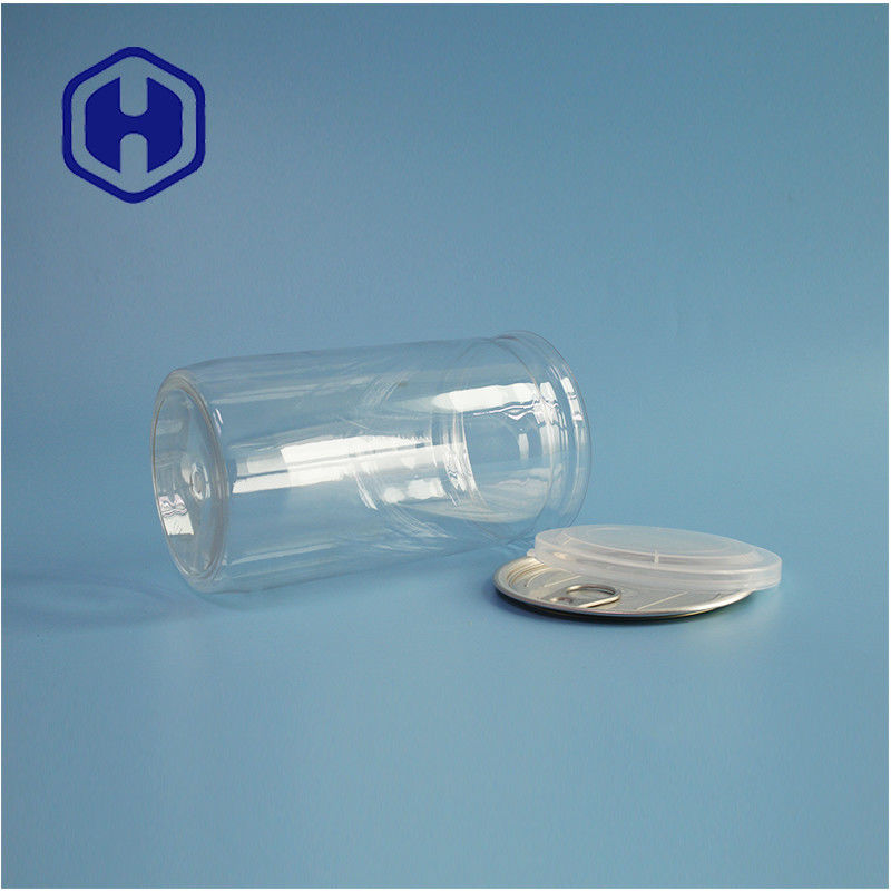 Les épices et les collations ouvrent sans effort 307# Les boîtes en PET cylindriques pour un emballage alimentaire pratique