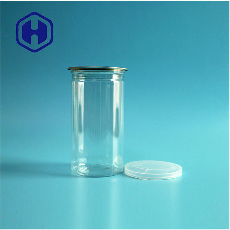 Des poudres séchées de nourriture pour chiens et chats en poudre en PET de qualité supérieure de 24 oz avec un couvercle en aluminium hermétique