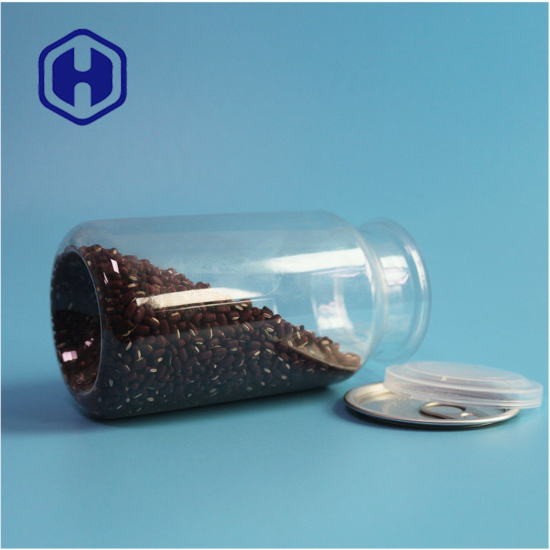 Des boîtes en plastique PET transparentes pour les aliments secs et les épices à l'épreuve des fuites et à conception facile à ouvrir