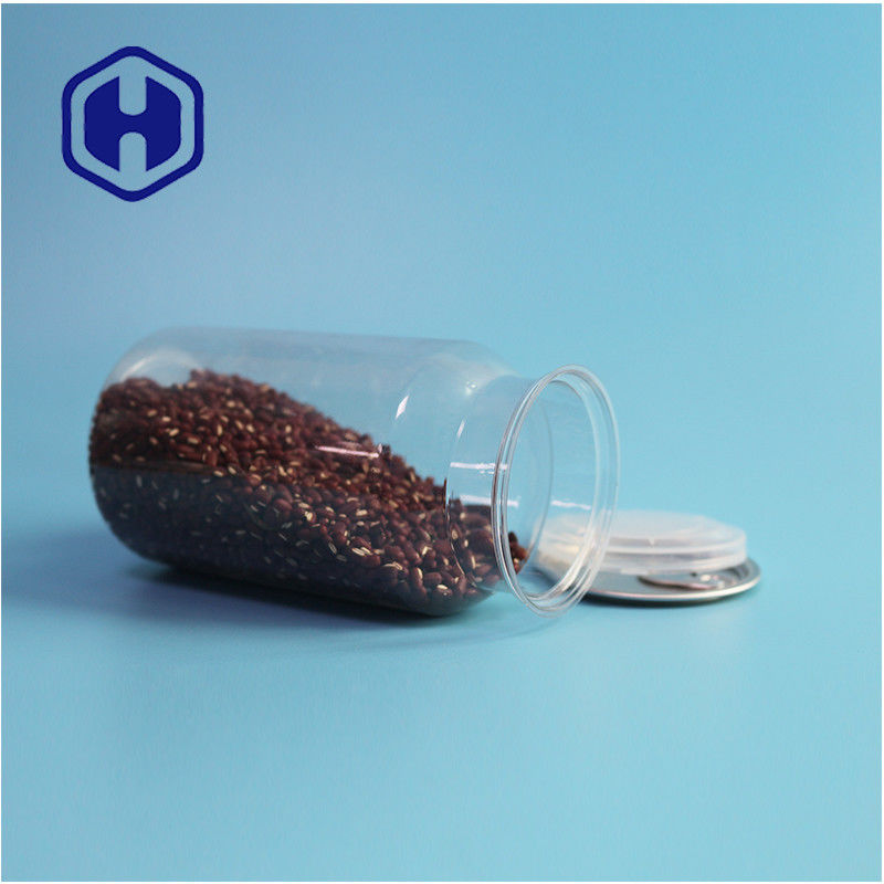 Des boîtes en plastique PET transparentes pour les aliments secs et les épices à l'épreuve des fuites et à conception facile à ouvrir