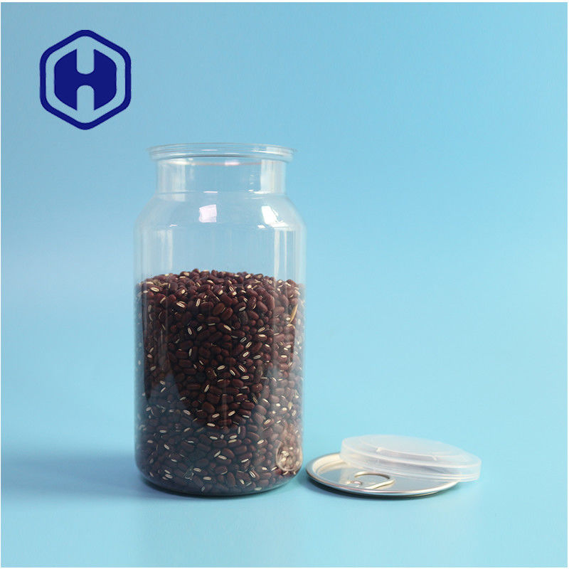 Des boîtes en plastique PET transparentes pour les aliments secs et les épices à l'épreuve des fuites et à conception facile à ouvrir