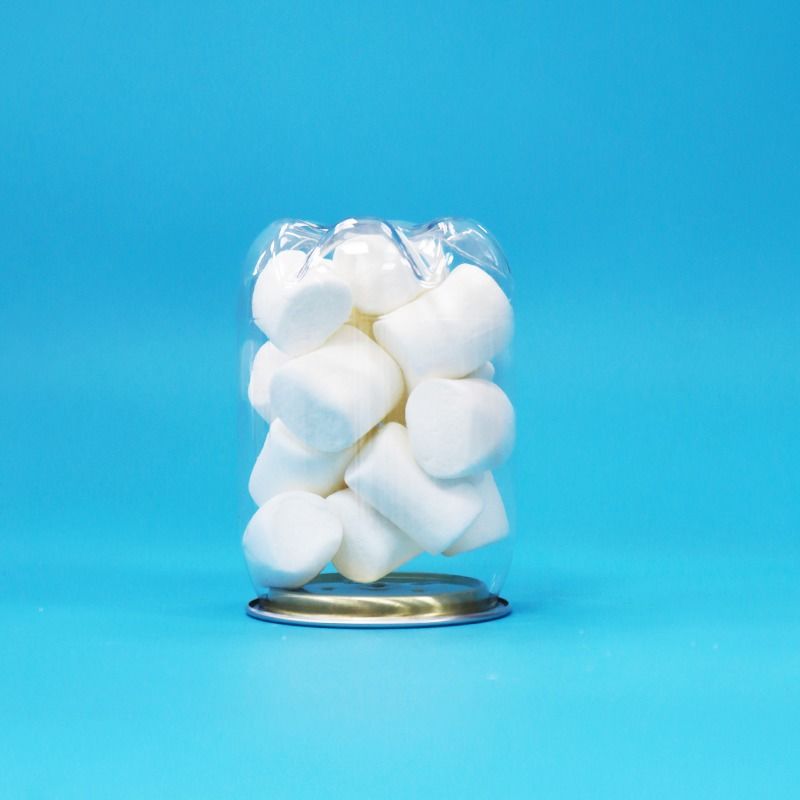 Clear Beverages Soda Drink Clear Plastic PET Easy Open Cans Food Grade Easy Open Lid