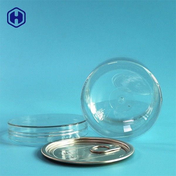 Vissez le type les boîtes de plastique d'espace libre 16OZ 500ML de couvercle avec le dessus en aluminium d'EOE