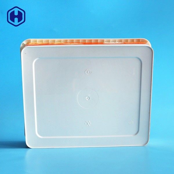 Conteneur doux L25.7 personnalisé par emballage * W21.3 de cadeau de maison jaune de beurre * H6.9 cm