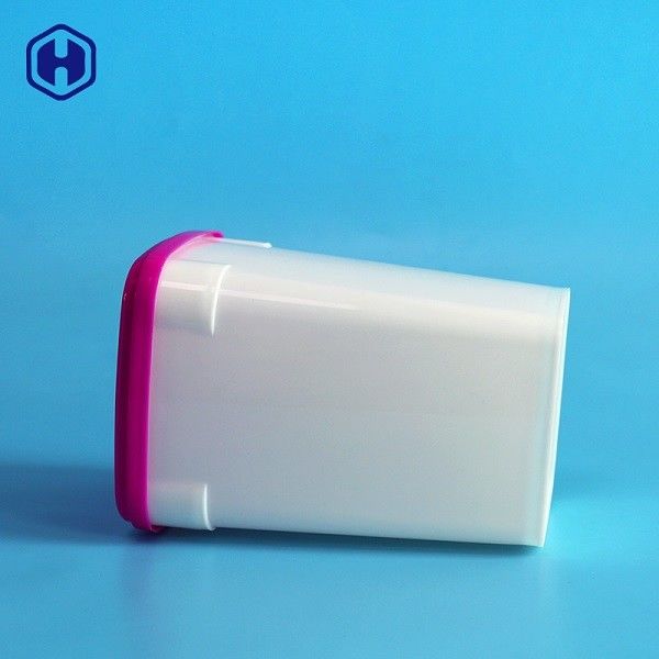récipients en plastique de 23oz IML avec le logo d'impression de couvercle de couleur