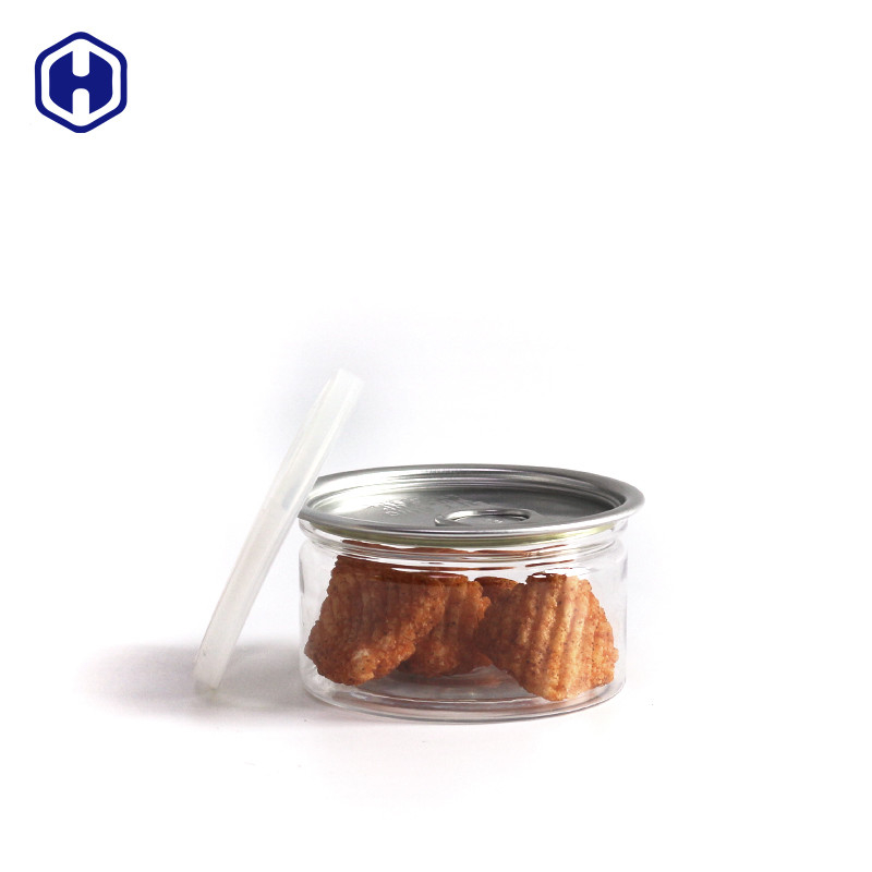 ANIMAL FAMILIER sec Tuna Can de taille de 100ml 3.5g Herb Clear Plastic Cans EOE 211# 38mm