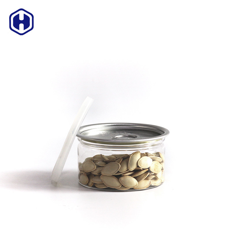 ANIMAL FAMILIER sec Tuna Can de taille de 100ml 3.5g Herb Clear Plastic Cans EOE 211# 38mm