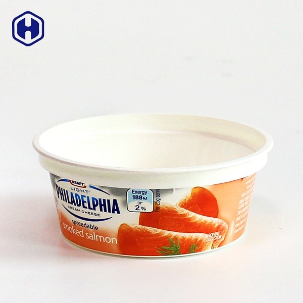 Tasses jetables réutilisables recyclables de crème glacée de récipients en plastique d'IML
