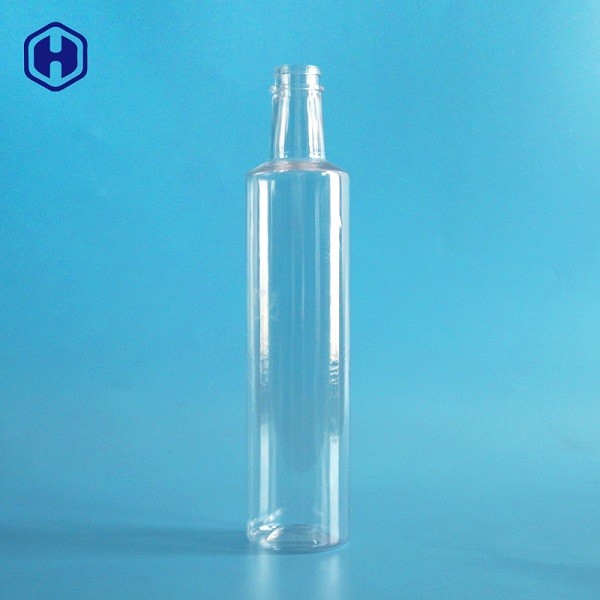 Emballage liquide de boisson en plastique recyclable claire de la bouteille 500ml 16OZ