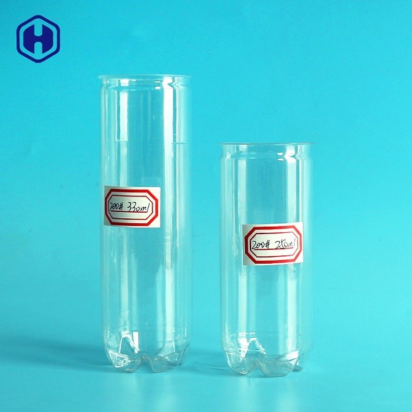 Boisson en plastique transparente des boîtes de soude 250ML 330ML emballant non la flaque