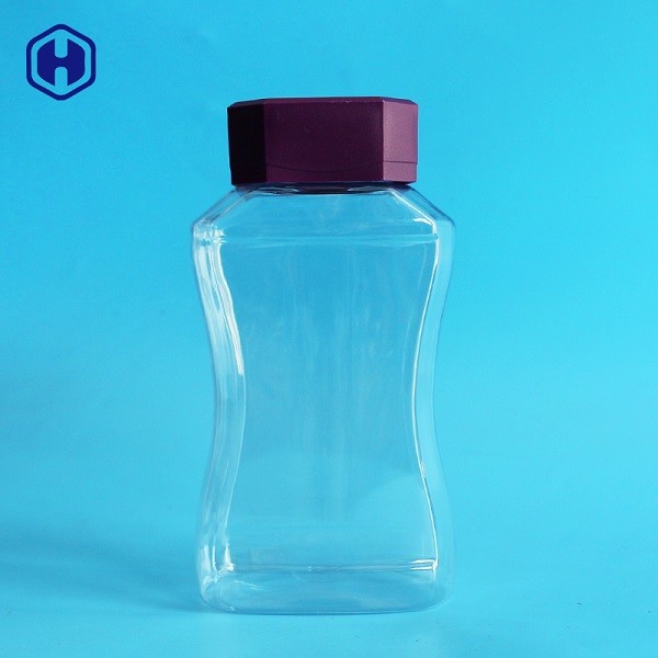 BPA libèrent hermétique inodore non-toxique des pots 800ML de plastique de catégorie comestible entièrement