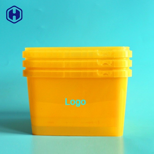 La catégorie comestible carrée empilable hermétique pp de boîte en plastique vident le conteneur