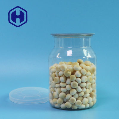 L'ANIMAL FAMILIER 510ml clair fait sur commande peut pour des écrous emballant ouvert facile et apporte