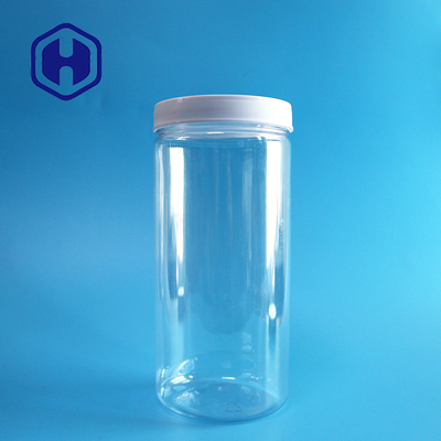 Pot dégrossi droit de nouille d'ANIMAL FAMILIER en plastique clair des pâtes 1080ml avec le couvercle de vis