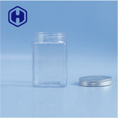 Boîtes à vis Fasteners Emballement carré PET Boîtes de stockage en plastique avec poignée de couvercle
