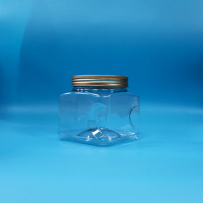 Produit alimentaire de qualité alimentaire en PET, de forme carrée transparente, en plastique