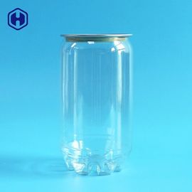 Le coke en plastique de catégorie comestible peut bas les baquets en plastique ronds clairs de barrière