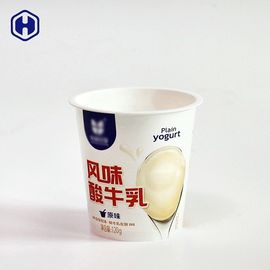 Le plastique biodégradable sûr de nourriture met en forme de tasse les plaines adaptées aux besoins du client anti par faux