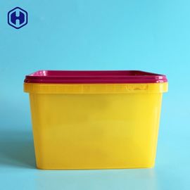 Biscuits recyclables de soude de baquets d'IML empaquetant des récipients d'entreposage de catégorie comestible