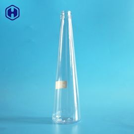 La pagoda vide transparente de bouteille d'ANIMAL FAMILIER de sauce à ANIMAL FAMILIER forment la taille de 264MM