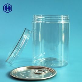 Vissez le type les boîtes de plastique d'espace libre 16OZ 500ML de couvercle avec le dessus en aluminium d'EOE