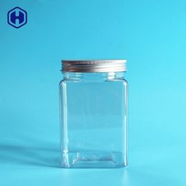 Le petit plastique large carré vide de bouche cogne l'économie de l'espace empilable