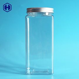Toxique recyclable de pots en plastique larges carrés vigoureux durables de bouche non