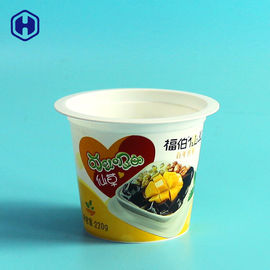 La tasse BPA du pudding IML de cerise libèrent favorable à l'environnement entièrement recyclable