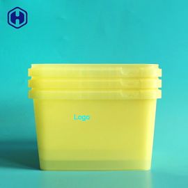 Aucun labels adaptés aux besoins du client par conteneurs de casse-croûte de baquets de la poignée IML imperméables