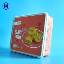 Anti- contrefaçon des boîtes en plastique à petit gâteau avec la couverture carrée fermée