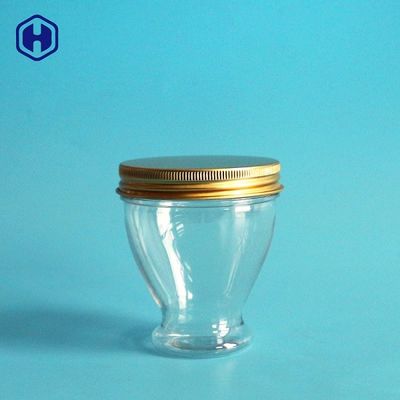 Pot en plastique du couvercle 81mm de vis de preuve en aluminium de la fuite 140ML