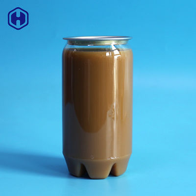 Boîtes de boisson en plastique transparentes de FDA 12,5 onces 375ML