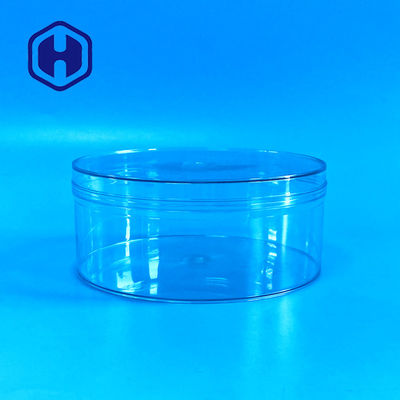 Boîte claire 620ml de conditionnement en plastique de biscuits ronds de biscuit