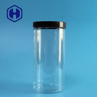 le pot en plastique de preuve de la fuite 750ml directement a dégrossi bouche large de long de fil de bobine ANIMAL FAMILIER clair d'emballage