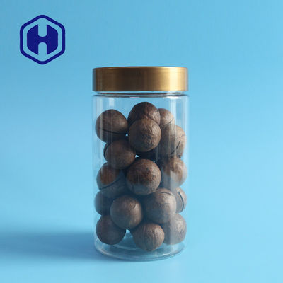 Couvercle à visser en plastique de Chips Snacks 540ml de noix de coco de pot de bouche de preuve large de fuite